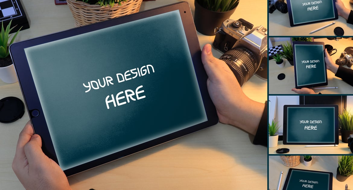 iPad Pro - Realistic Mockup（727101）-技能树